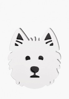 Брошь Monolama Вест уайт терьер