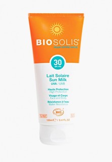 Молочко для тела Biosolis Солнцезащитное SPF 30, 100 мл