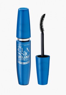Тушь для ресниц Maybelline New York Volum Express, Эксперсс Подкручивающая, черная, 10 мл