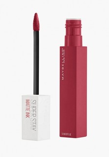 Помада Maybelline New York Super Stay Matte Ink, оттенок 80, Властитель, 5 мл