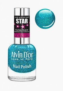 Лак для ногтей Alvin Dor STAR Супер блеск 15мл. Тон 6122