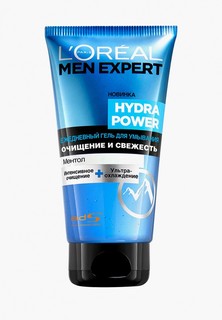 Гель для умывания LOreal Paris L'Oreal Men Expert "Hydra Power" " очищающий, освежающий, ежедневный, 150 мл