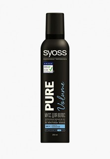 Мусс для укладки Syoss Pure Volume, Экстрасильная фиксация 250 мл