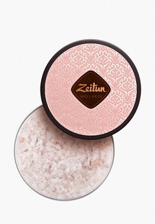 Соль для ванн Zeitun Зейтун ароматическая "Ритуал нежности" с дамасской розой и маслом персика