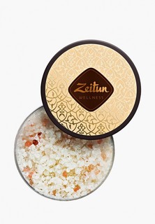 Соль для ванн Zeitun Зейтун ароматическая "Ритуал восстановления" с органическим маслом арганы для упругости кожи.