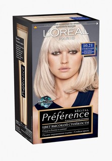 Краска для волос LOreal Paris LOreal "Preference", оттенок 10.21, Стокгольм