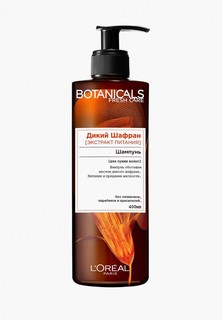 Шампунь LOreal Paris L'Oreal Botanicals, Дикий Шафран, для сухих волос, питательный, 400 мл, без парабенов, силиконов и красителей