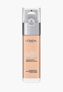 Тональный крем LOreal Paris LOreal Alliance Perfect, Совершенное слияние, выравнивающий и увлажняющий, оттенок R2, ванильная роза, 30 мл