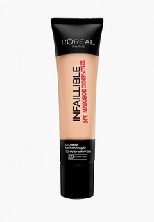 Тональный крем LOreal Paris LOreal Infaillible 24часа матовое покрытие, тон №09, Слоновая кость, 35 мл