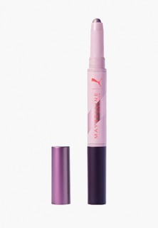 Тени для век Maybelline New York -карандаш, матовые+металлик, фиолетовый, оттенок 02