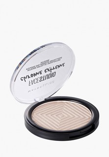 Хайлайтер Maybelline New York для лица Face Studio Chrome Extreme для сияния кожи, оттенок 200, бриллиантовый, 6.7 г