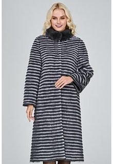 Облегченная шуба из меха норки и кролика Virtuale Fur Collection