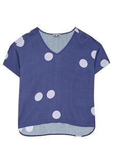 Блузка в горох