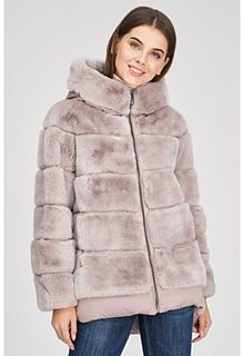 Короткая шуба из меха кролика Virtuale Fur Collection