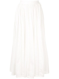 Zimmermann юбка с английской вышивкой