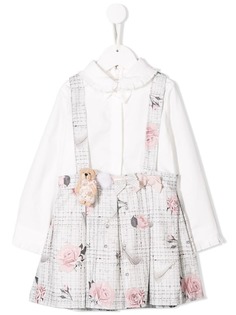 Lapin House платье с плиссированной юбкой