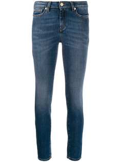Versace Collection джинсы скинни с заклепками