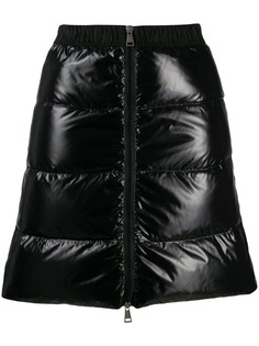 Moncler дутая юбка на молнии