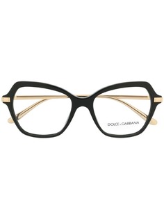 Dolce & Gabbana Eyewear очки в массивной квадратной оправе