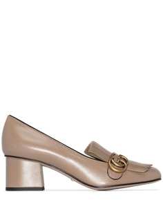 Gucci туфли Marmont 55 с бахромой