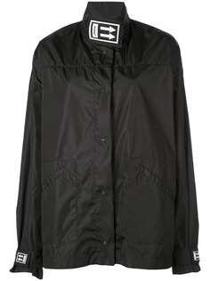Off-White легкая куртка с застежкой на кнопках