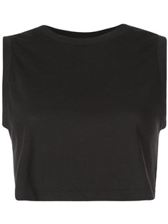 Re/Done укороченный топ без рукавов