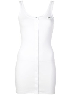 Off-White платье мини без рукавов
