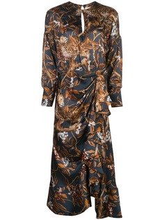 Johanna Ortiz платье Deep Cerulean