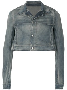 Rick Owens укороченная джинсовая куртка