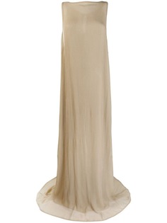 Ann Demeulemeester платье макси без рукавов