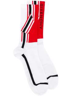 Givenchy носки с полосками и логотипом