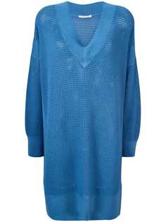 Agnona платье в сетку