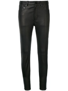 Saint Laurent брюки прямого кроя