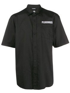 Pleasures рубашка с принтом Face