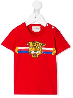 Gucci Kids футболка с принтом