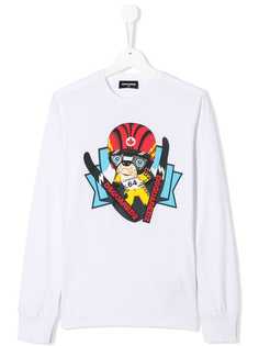 Dsquared2 Kids толстовка с графичным принтом