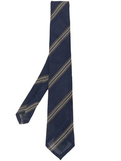 Tagliatore галстук с вышитыми полосками