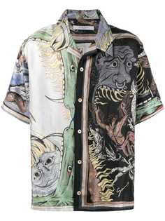 Givenchy рубашка с принтом Icarus