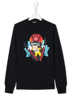 Dsquared2 Kids толстовка с графичным принтом