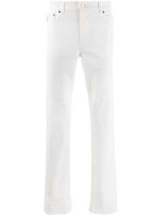 Balenciaga прямые джинсы с эффектом потертости