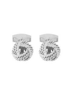 Tateossian запонки Cable Knot