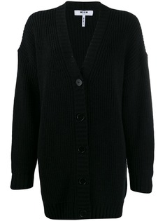 MSGM трикотажный кардиган в рубчик