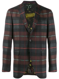 Etro блейзер в клетку