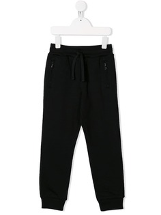Dolce & Gabbana Kids спортивные брюки средней посадки
