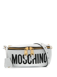 Moschino поясная сумка с логотипом