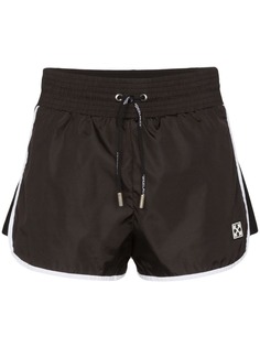 Off-White шорты с завышенной талией