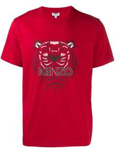 Kenzo футболка с принтом Tiger