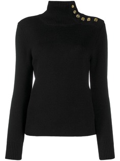 Paco Rabanne джемпер с пуговицами на плечах