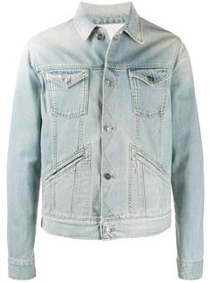 Givenchy джинсовая куртка с карманами