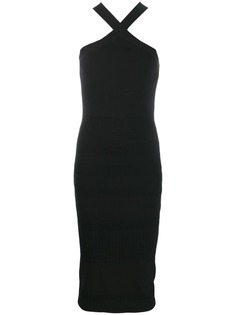 McQ Alexander McQueen облегающее платье миди